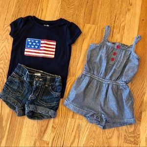 🇺🇸 Patriotic Toddler Girl Bundle
